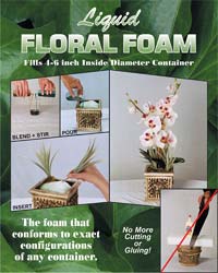 liquid floral foam product