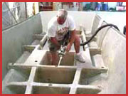 spray foam insulation in boat